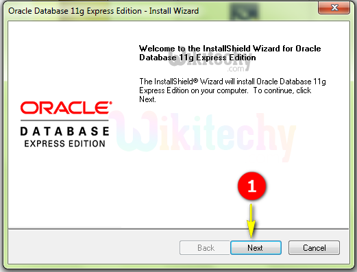  step 3 oracle installation procedure next